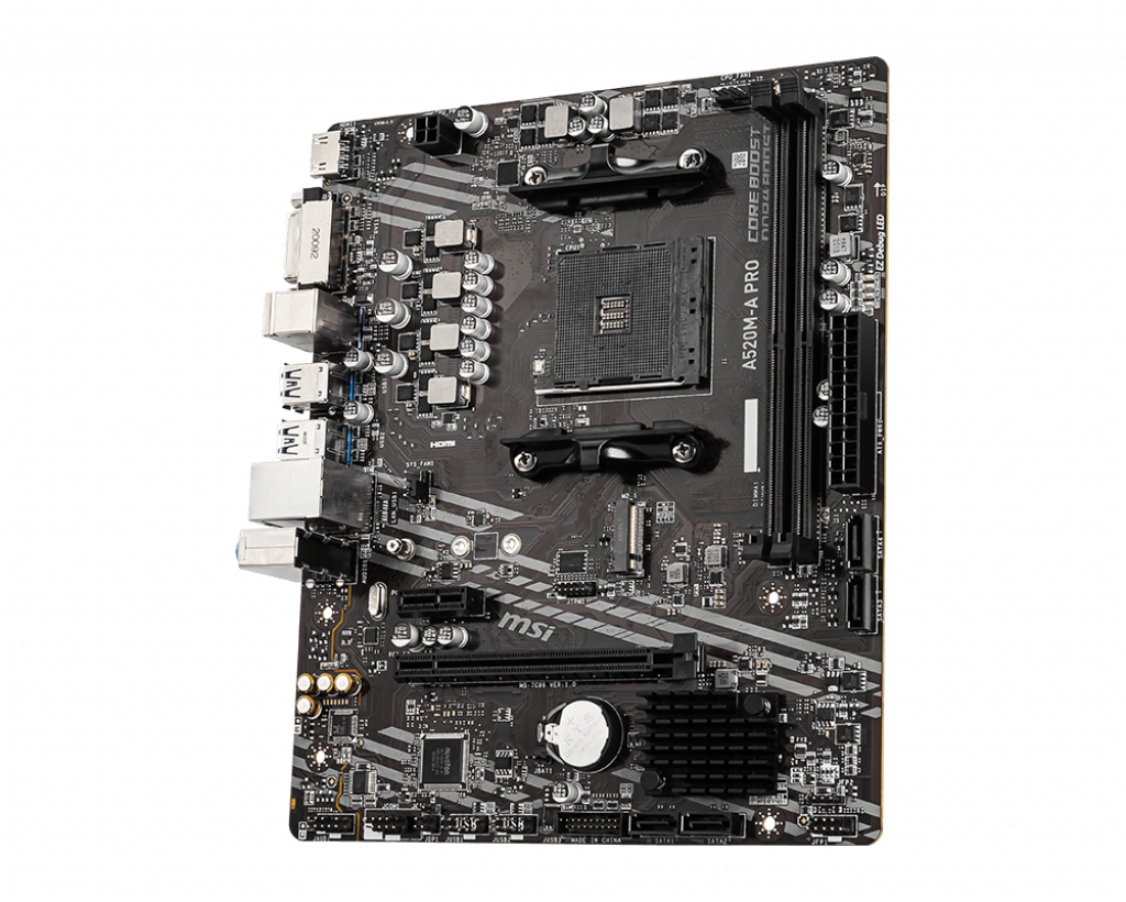 MSI A520M-A PRO Micro-ATX  - Carte mère MSI - grosbill-pro.com - 3