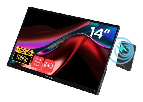 Verbatim Portable 14" FHD Touch Monitor LIGHT wit