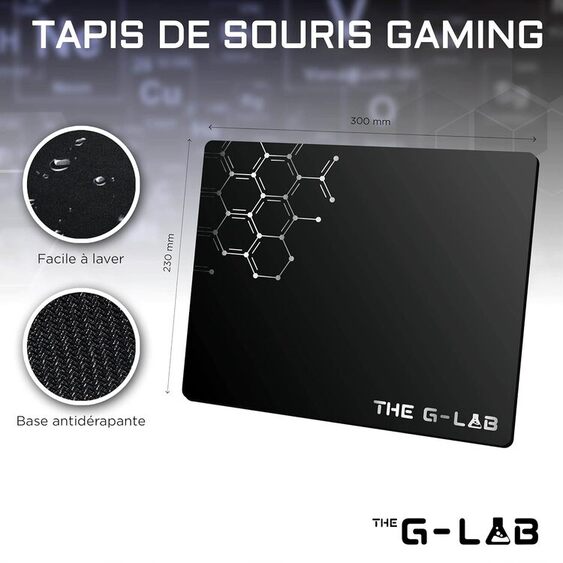 The G-LAB Combo Plutonium Bundle 4 en 1 Noir RGB (COMBO-PLUTONIUM/FR) - Achat / Vente Pack Peripheriques sur grosbill-pro.com - 4