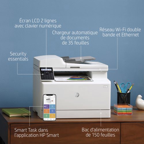  Color LaserJet Pro MFP M183fw (7KW56A#B19) - Achat / Vente sur grosbill-pro.com - 4