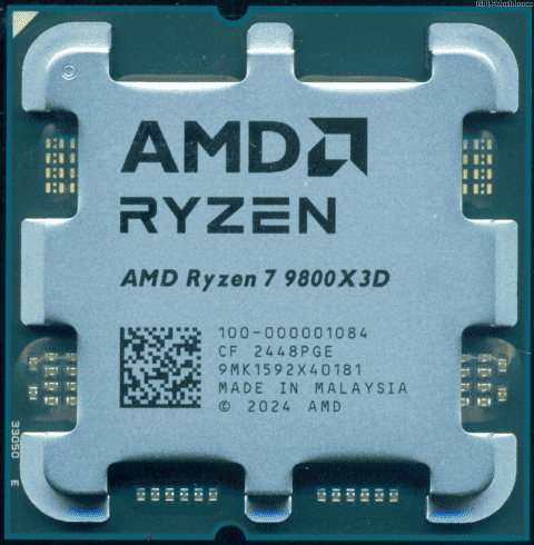 Ryzen 7 9800X3D - 5.2GHz/104Mo/AM5/Tray