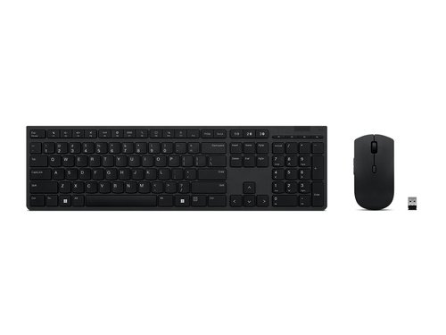 Grosbill Clavier PC Lenovo WIRELESS RECHARGEABLE KEYBOARD