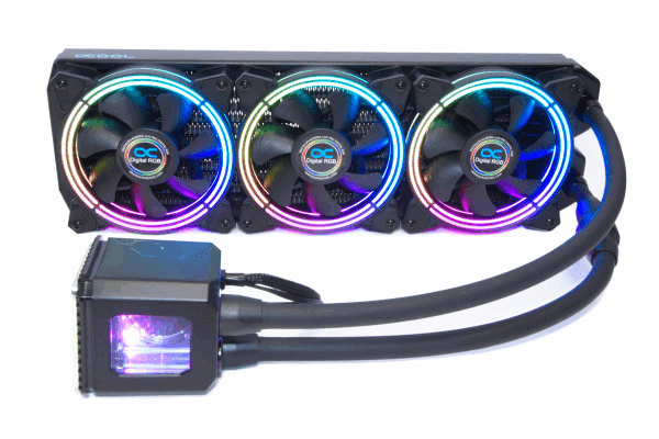 Grosbill Watercooling Alphacool Eisbaer Aurora 360mm CPU - Noir ARGB