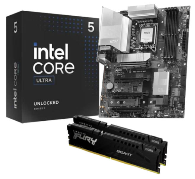PRO B860-P WIFI+Core Ultra 5-225F+KF552C36BBEK2-16#