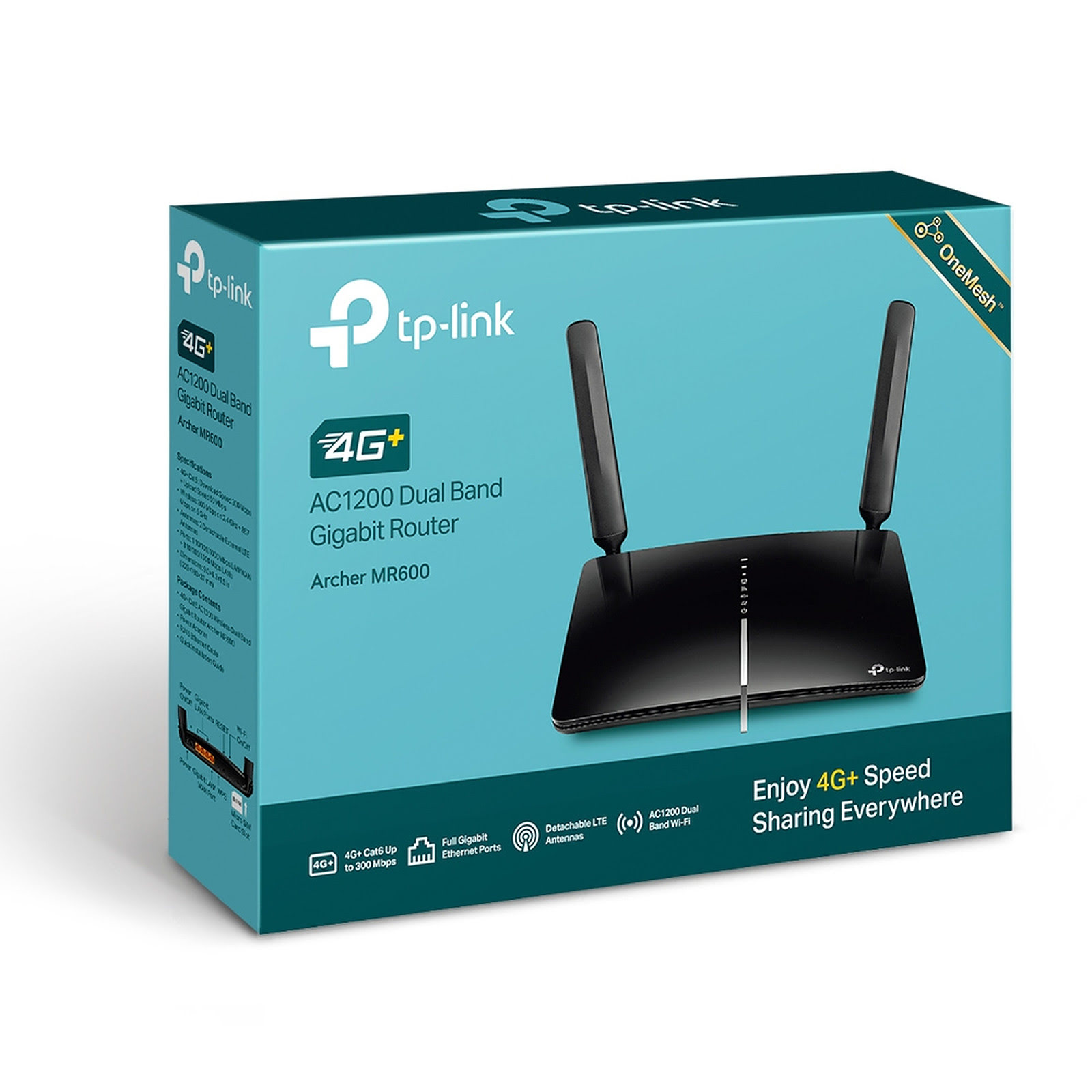 TP-Link ARCHER MR600 - Modem Routeur 4G+ Gigabit WiFi AC - Routeur - 1