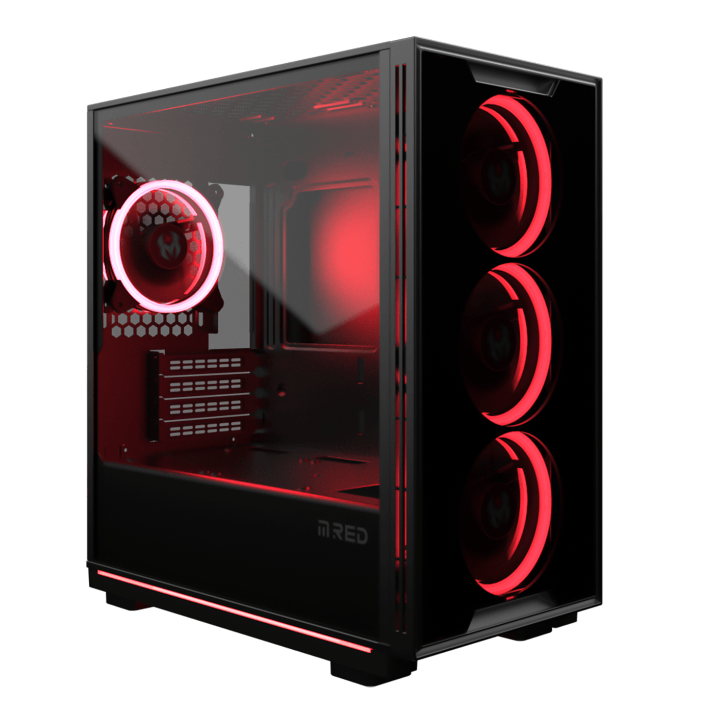 M.RED MINI DESTROYER Noir - Boîtier PC M.RED - grosbill-pro.com - 0