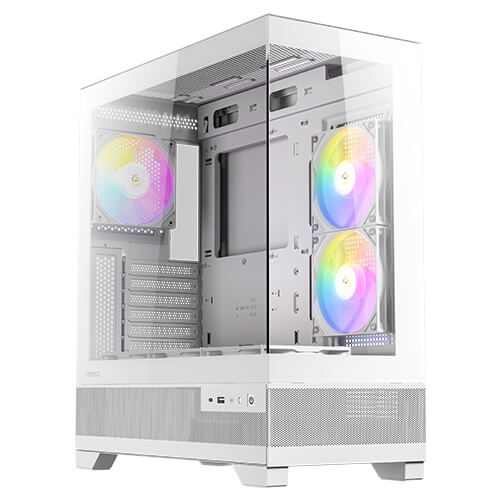 Grosbill Boîtier PC Antec CX500M RGB WHITE - mT/Sans Alim/mATX