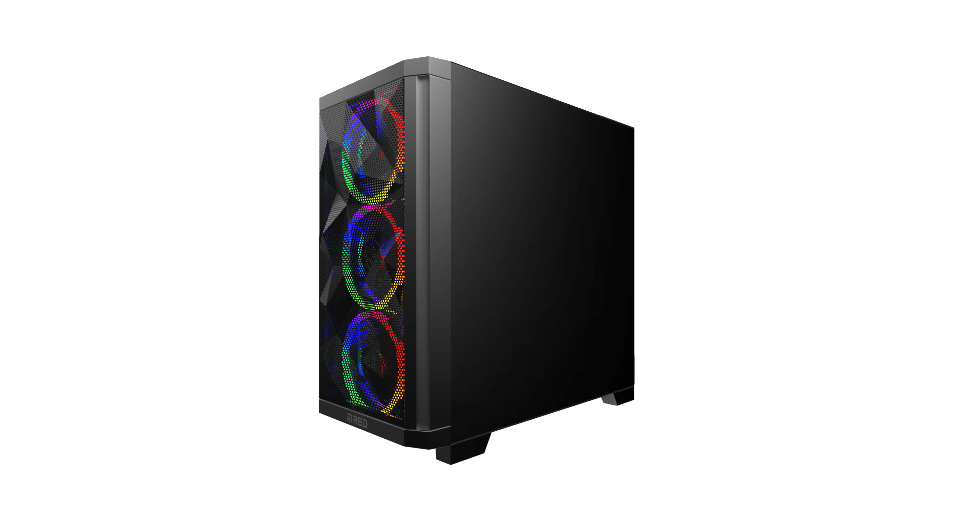 M.RED StarDust Mini Noir RGB Noir - Boîtier PC M.RED - grosbill-pro.com - 1