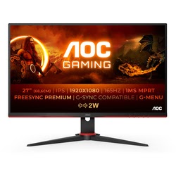 G2 27G2SPAE/BK 27"FHD/165Hz/1ms/IPS/FreeSync/GSync-Seconde Vie-Très Bon Etat