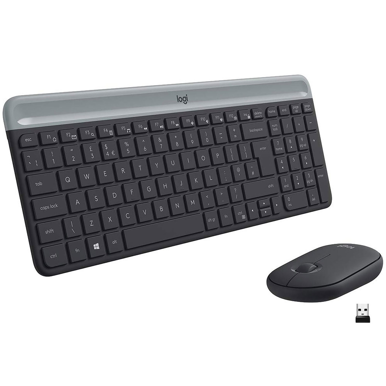 Logitech MK470 Graphite - Pack Clavier/Souris - grosbill-pro.com - 4