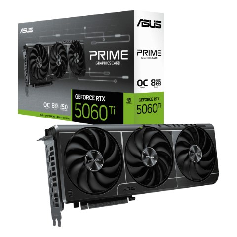 PRIME GeForce RTX 5060 Ti 8GB GDDR7 OC Edition#
