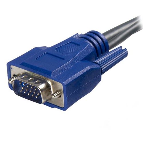 1.8m Ultra-Thin USB VGA 2-in-1 KVM Cable - Achat / Vente sur grosbill-pro.com - 1