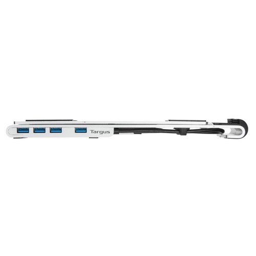 Targus Portable Stand+USB-A Hub Silver - Achat / Vente sur grosbill-pro.com - 4
