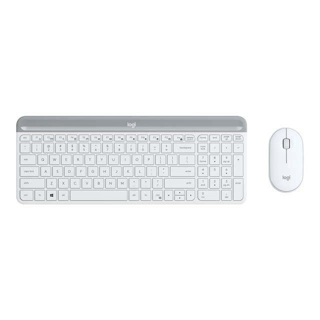 Logitech MK470 White - Pack Clavier/Souris - grosbill-pro.com - 0