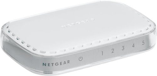 Grosbill Switch Netgear GS605-400PES - 5 (ports)/10/100/1000/Sans POE/Non manageable