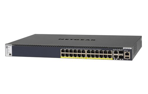 M4300-28G-PoE+550W PSU managed Switch - Achat / Vente sur grosbill-pro.com - 1