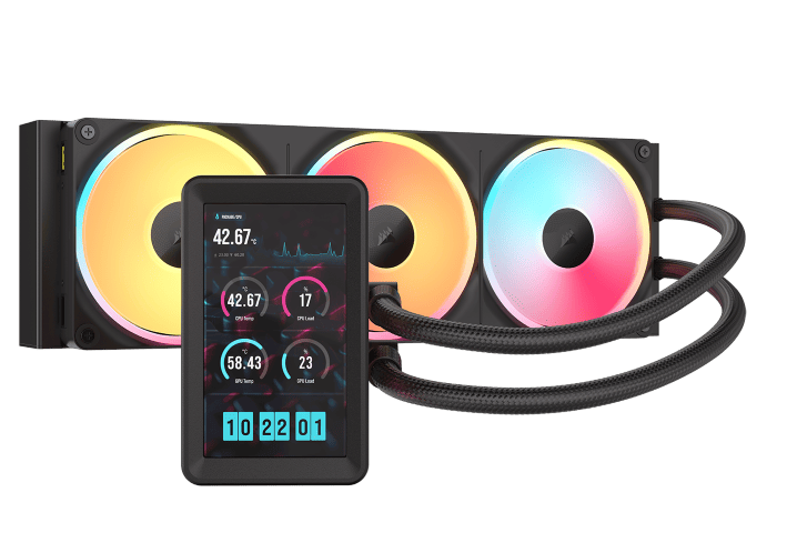 Corsair iCUE LINK TITAN II 360 Ultra LX LCD - 360mm - Noir