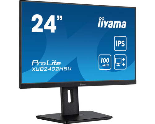 Iiyama 24"  XUB2492HSU-B6 - Ecran PC Iiyama - grosbill-pro.com - 1