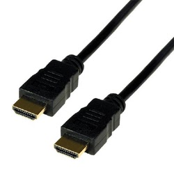 Câble HDMI 1.4 Highspeed + Ethernet mâle/mâle - 2m