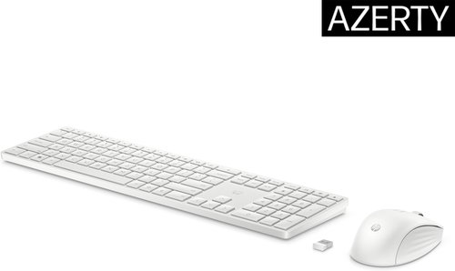Grosbill Clavier PC HP 655 WIRELESS KB/MSE COMBO WHT