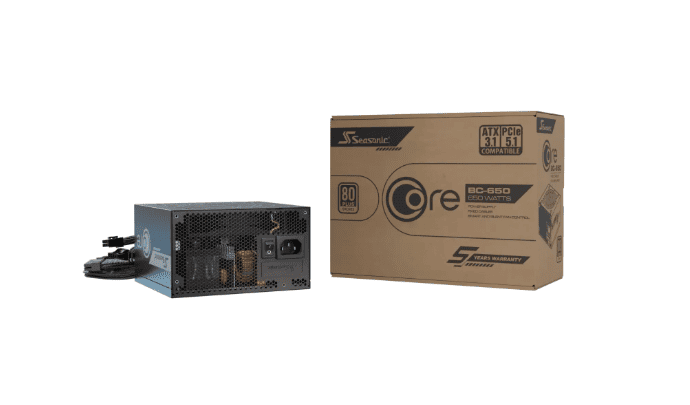 ATX 650W - 80+ Bronze - Core BC-650 Noir