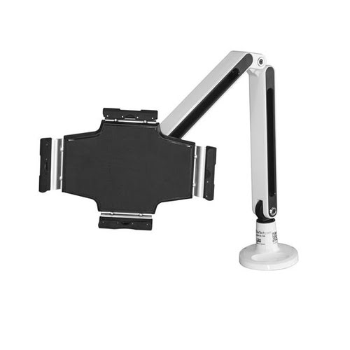 Tablet Stand Desk Mount - White - Achat / Vente sur grosbill-pro.com - 0