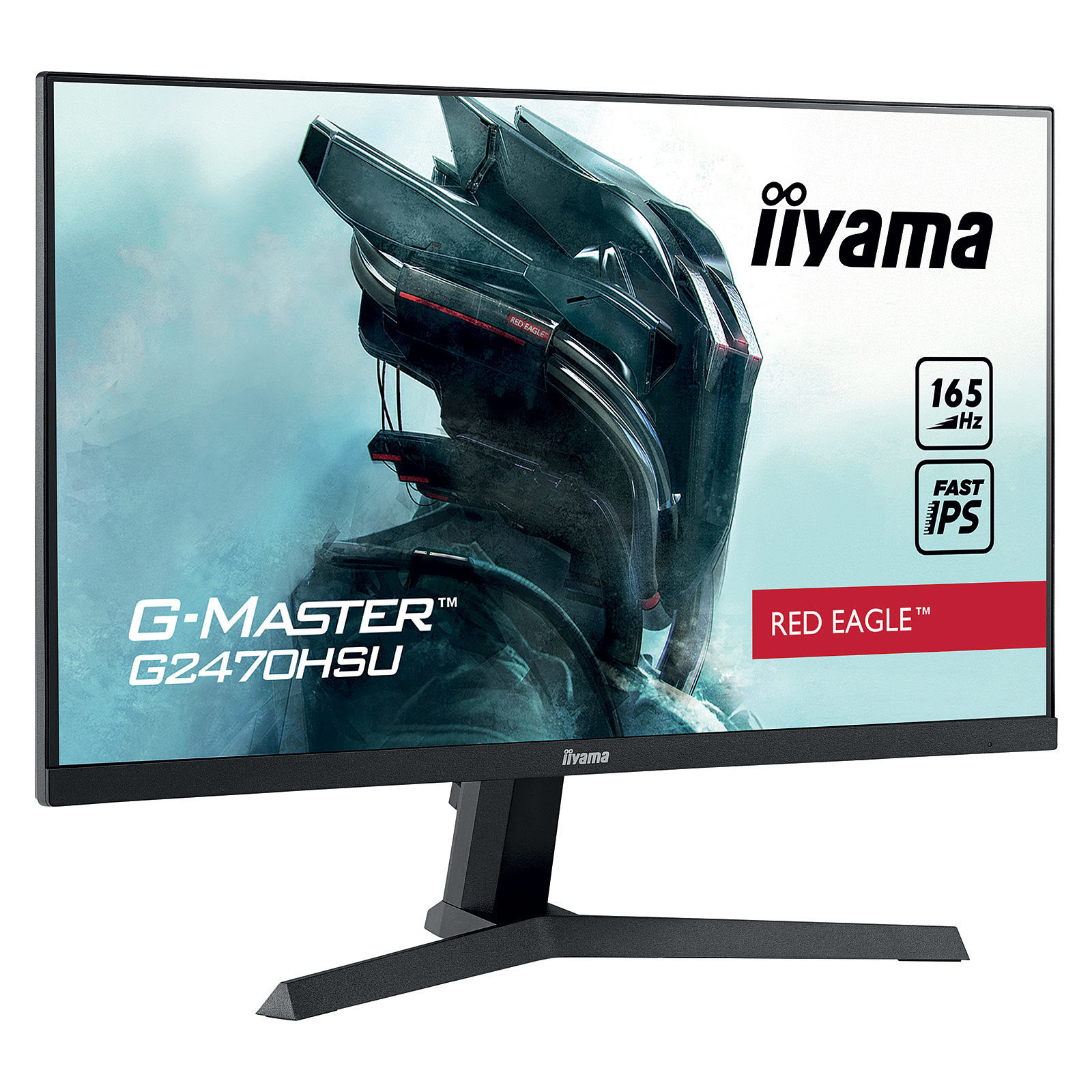 Iiyama 24"  G2470HSU-B1 - Ecran PC Iiyama - grosbill-pro.com - 4