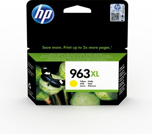 Cartouche 963XL - Jaune - 3JA29AE#BGX pour imprimante  HP - 0