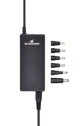 Adaptateur secteur pour HP/6 embouts/90W/Noir