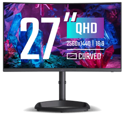 GM27QP 27" CURVE QHD/240Hz/VA/1ms/HDR/Adapt Sync#