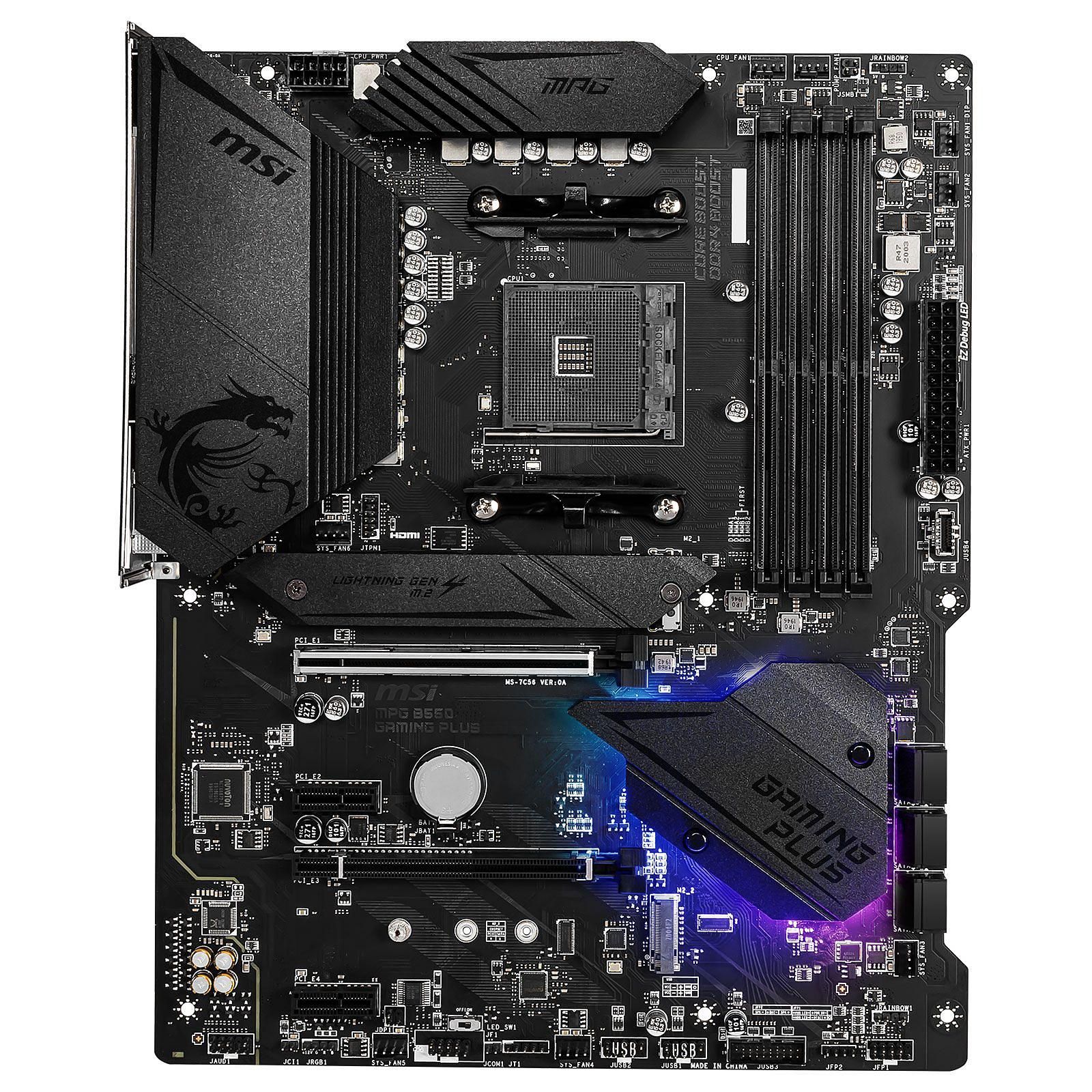 MSI MPG B550 GAMING PLUS ATX  - Carte mère MSI - grosbill-pro.com - 4