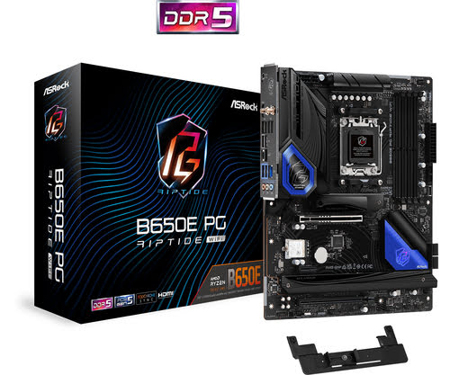 Grosbill Carte mère ASRock B650E PG RIPTIDE WIFI - B650/AM5/DDR5/ATX