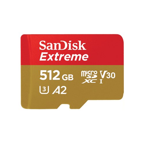 Extreme microSDXC 512GB+SD 190MB/s - Achat / Vente sur grosbill-pro.com - 0