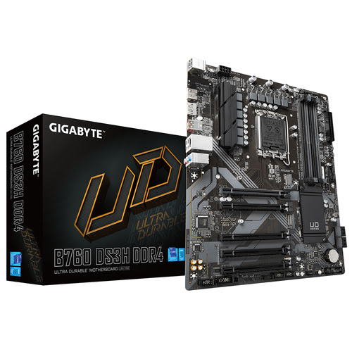 Gigabyte B760 DS3H DDR4 ATX  - Carte mère Gigabyte - grosbill-pro.com - 0