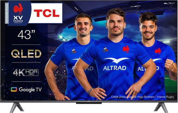 TCL 4K QLED 43QLED770 - Wifi/BT  - TV TCL - grosbill-pro.com - 0