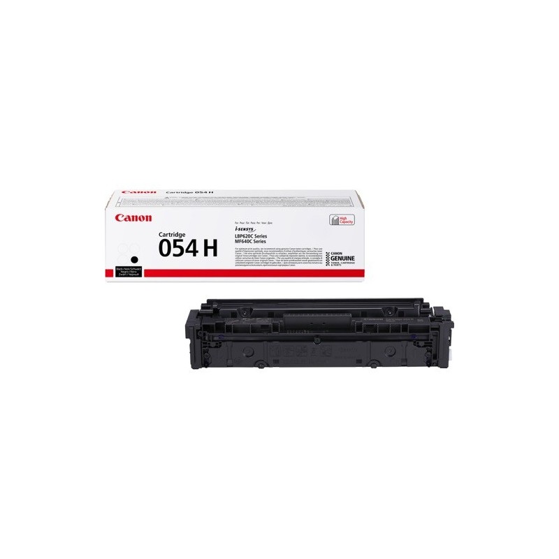 Toner Noir 054H 3100 Pages - 3028C002 pour imprimante Laser Canon - 0