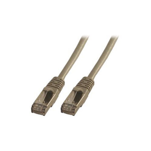 CAT6A F/UTP Patch cable 1 m Grey - Achat / Vente sur grosbill-pro.com - 0