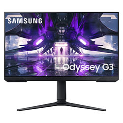 image produit Samsung Odyssey G3 S24AG300NU - 24"/1ms/FHD/FS/144hz/DP Grosbill