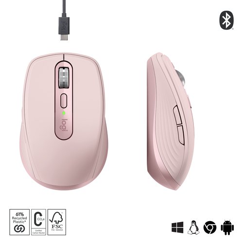 Logitech MX ANYWHERE 3S Rose - Souris PC Logitech - grosbill-pro.com - 20