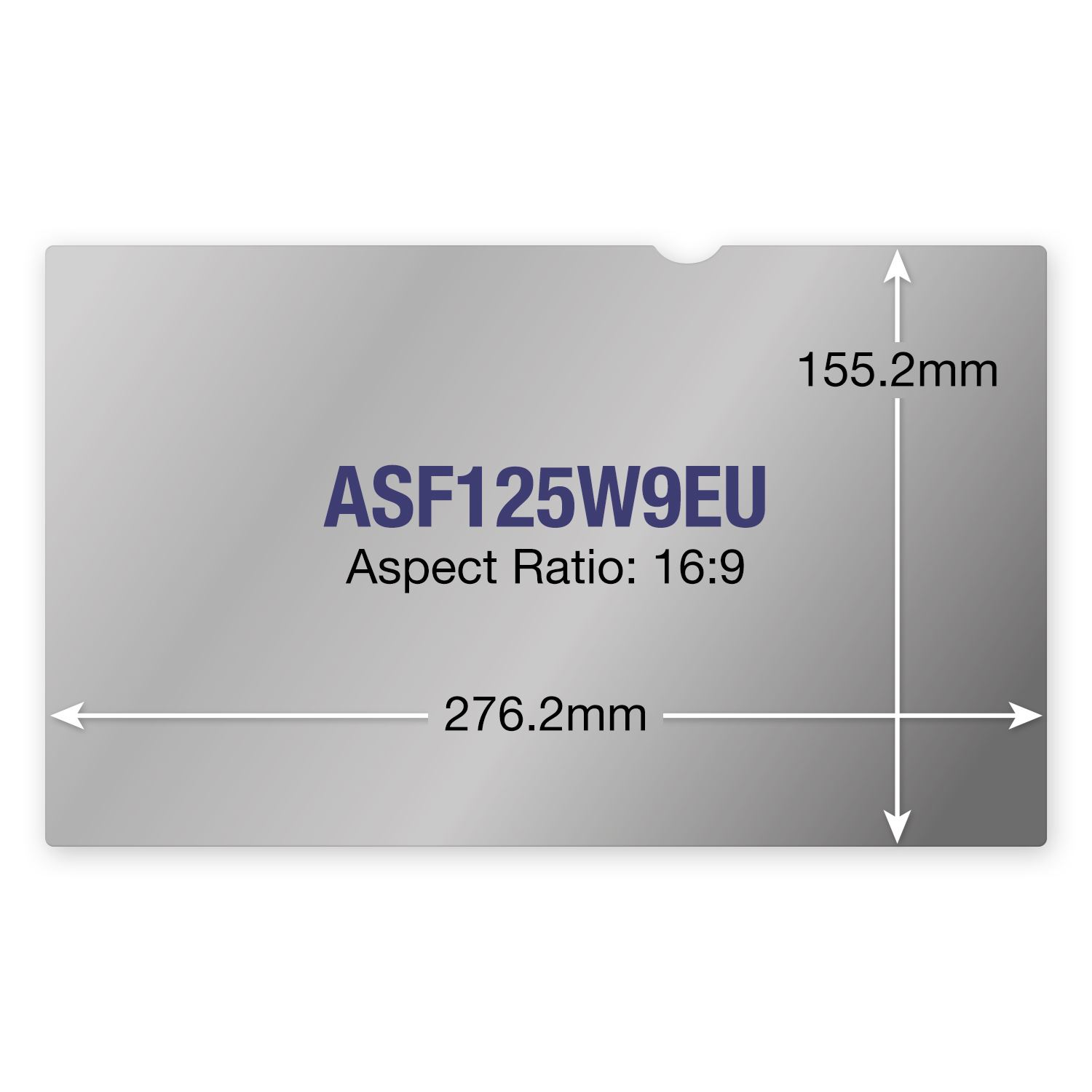 ASF125W9EU Filtre de confidentialité 12.5" (16:9)  - Accessoire écran - 1