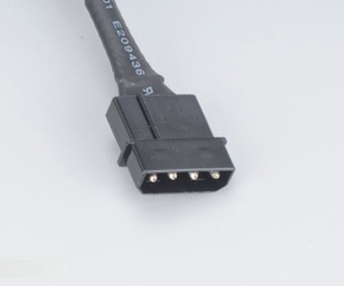 Cable rallonge  molex 4 pin 30 cm - Connectique PC - grosbill-pro.com - 1