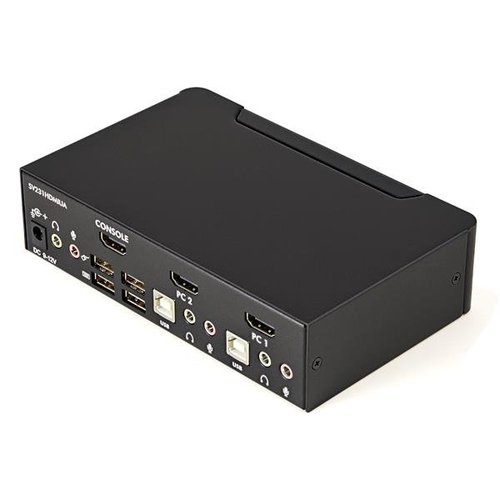 2 Port USB HDMI KVM Switch w/Audio - Achat / Vente sur grosbill-pro.com - 1
