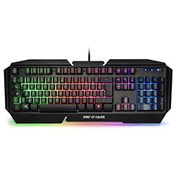 COMBO GAMING SENTAI C03 WL CLAVIER TKL + SOURIS NOIR : ascendeo grossiste Gaming  Claviers