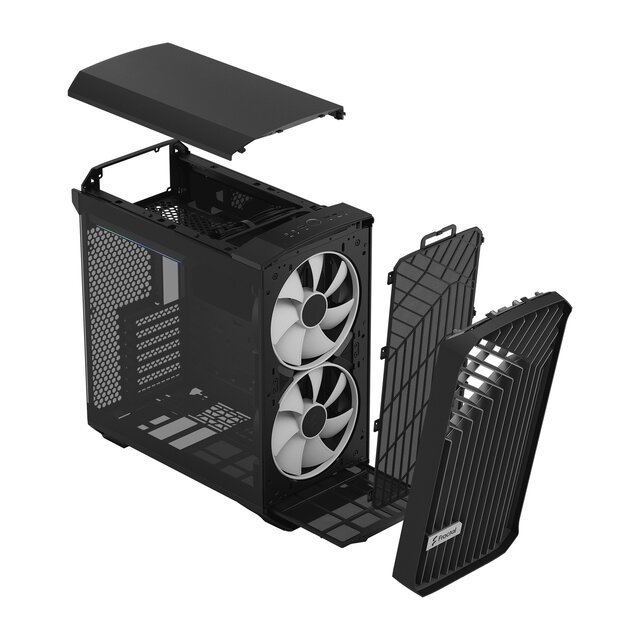 Fractal Design Torrent Compact TG Light Black Noir - Boîtier PC - 19