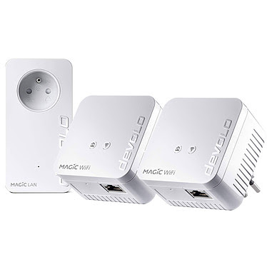 Grosbill Adaptateur CPL Devolo Magic 1 WiFi mini Multiroom Kit