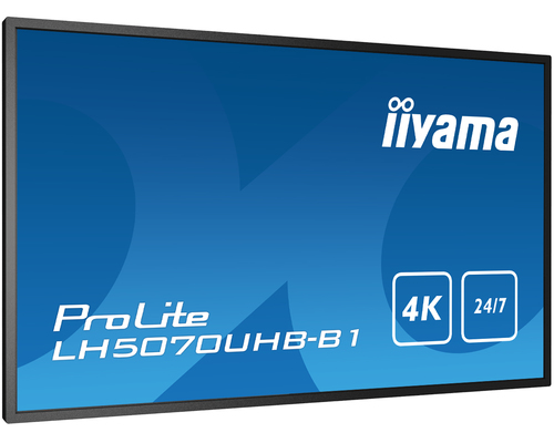 Iiyama LH5070UHB-B1 (LH5070UHB-B1) - Achat / Vente Affichage dynamique sur grosbill-pro.com - 5