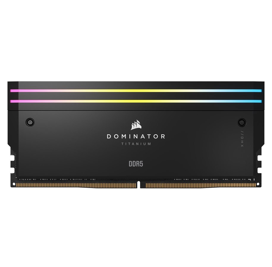 Corsair Dominator Titanium RGB 64Go (2x32Go) DDR5 6000MHz - Mémoire PC Corsair sur grosbill-pro.com - 1