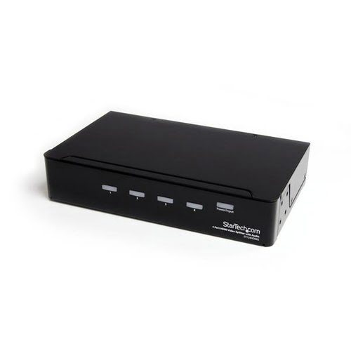 Grosbill Commutateur et splitter StarTech R eacute;partiteur HDMI ST124HDMI2 - 4 ports