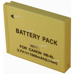 Grosbill Batterie Compatible Canon pour APN NB-6LH 1000mAh - NC-BP678-1000