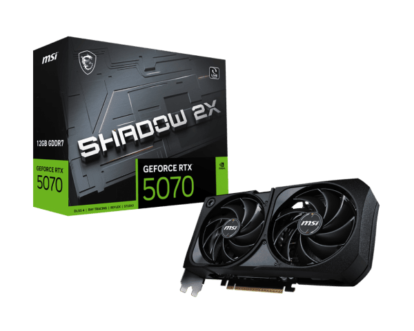 GeForce RTX 5070 12G SHADOW 2X OC OEM-Seconde Vie-Etat Satisfaisant